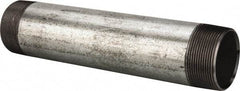 B&K Mueller - Schedule 40, 2 x 10" Galvanized Pipe Nipple - Threaded Steel - Exact Industrial Supply