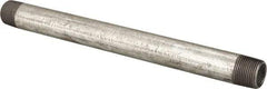 B&K Mueller - Schedule 40, 3/4 x 11" Galvanized Pipe Nipple - Threaded Steel - Exact Industrial Supply