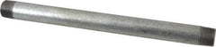 B&K Mueller - Schedule 40, 3/4 x 12" Galvanized Pipe Nipple - Threaded Steel - Exact Industrial Supply