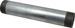 B&K Mueller - Schedule 40, 2 x 12" Galvanized Pipe Nipple - Threaded Steel - Exact Industrial Supply