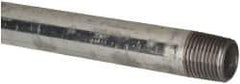 B&K Mueller - Schedule 40, 1/2 x 18" Galvanized Pipe Nipple - Threaded Steel - Exact Industrial Supply