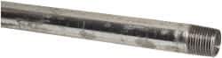 B&K Mueller - Schedule 40, 1/2 x 24" Galvanized Pipe Nipple - Threaded Steel - Exact Industrial Supply