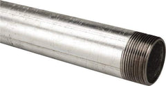 B&K Mueller - Schedule 40, 1-1/2 x 24" Galvanized Pipe Nipple - Threaded Steel - Exact Industrial Supply