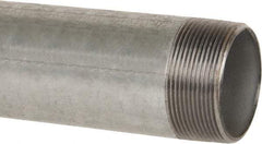 B&K Mueller - Schedule 40, 2 x 24" Galvanized Pipe Nipple - Threaded Steel - Exact Industrial Supply