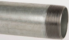 B&K Mueller - Schedule 40, 2 x 30" Galvanized Pipe Nipple - Threaded Steel - Exact Industrial Supply