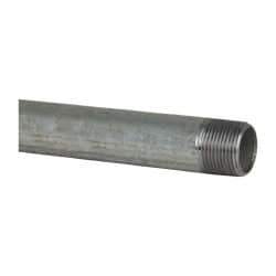 B&K Mueller - Schedule 40, 1 x 36" Galvanized Pipe Nipple - Threaded Steel - Exact Industrial Supply
