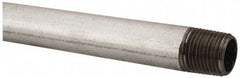 B&K Mueller - Schedule 40, 1/2 x 48" Galvanized Pipe Nipple - Threaded Steel - Exact Industrial Supply