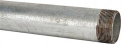 B&K Mueller - Schedule 40, 2 x 48" Galvanized Pipe Nipple - Threaded Steel - Exact Industrial Supply