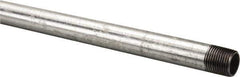 B&K Mueller - Schedule 40, 1/2 x 72" Galvanized Pipe Nipple - Threaded Steel - Exact Industrial Supply