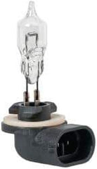 Value Collection - 12 Volt, Halogen Auxiliary Automotive Miniature Lamp - 49.92 Watt, Clear - Exact Industrial Supply