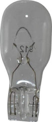 Value Collection - 12 Volt, High Mount Stop Automotive Miniature Lamp - 12.8 Watt, Clear - Exact Industrial Supply