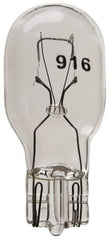 Value Collection - 12 Volt, Side Marker Automotive Miniature Lamp - 2 Watt, Clear - Exact Industrial Supply