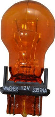 Value Collection - 12 Volt, Park & Signal Automotive Miniature Lamp - 28.54/8.26 Watt, Amber - Exact Industrial Supply