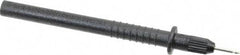 Pomona - Black Electrical Test Equipment Probe - Use with Digital Multimeters - Exact Industrial Supply