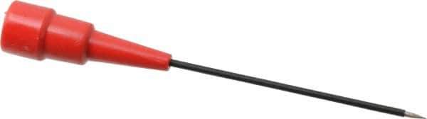 Pomona - Red Electrical Test Equipment Jack - Use with Digital Multimeters - Exact Industrial Supply