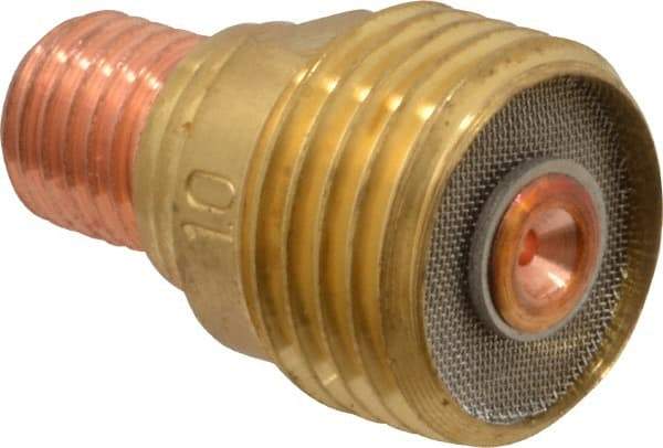 ESAB - 1mm Gas Lens TIG Torch Collet Body - Suitable for HW20, 20A, Industry Standard No. 45V42 - Exact Industrial Supply