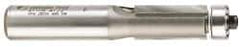 Amana Tool - 1/2" Cut Diam, 1" Length of Cut, 2 Flute Flush Trim Edge Profile Router Bit - Carbide-Tipped, 1/2" Shank Diam, 3-1/4" OAL, Uncoated - Exact Industrial Supply