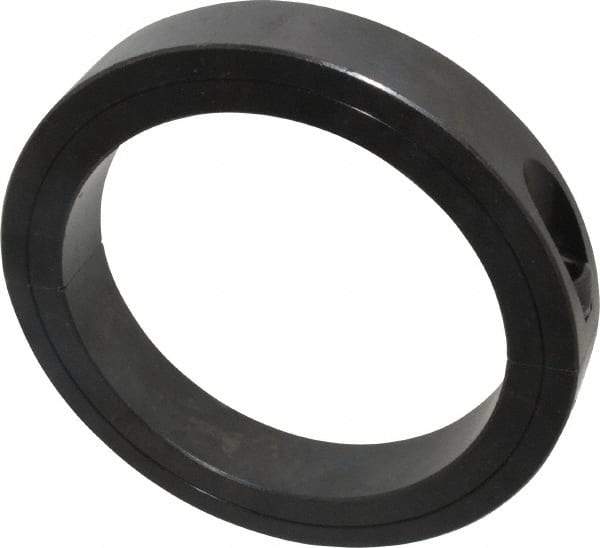 Climax Metal Products - 4" Bore, Steel, Two Piece Clamp Collar - 5-1/4" Outside Diam, 7/8" Wide - Exact Industrial Supply