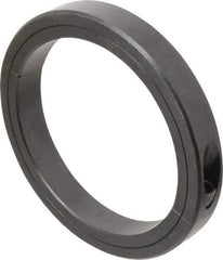 Climax Metal Products - 4-15/16" Bore, Steel, Two Piece Clamp Collar - 6-1/4" Outside Diam, 7/8" Wide - Exact Industrial Supply