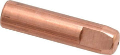 Bernard - MIG Q Gun Contact Tip Welder Nozzle/Tip/Insulator - 0.035" Wire Outside Diam - Exact Industrial Supply