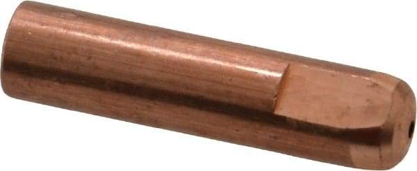Bernard - MIG Q Gun Contact Tip Welder Nozzle/Tip/Insulator - 0.052" Wire Outside Diam - Exact Industrial Supply