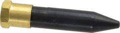 Value Collection - Blow Gun Safety Nozzle - 1/4 NPT, 3.15" Hose Length, 120 psi - Exact Industrial Supply