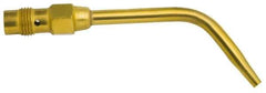 Goss - Threaded Torch Tip for Fast Soldering and Brazing with Target Flame - Tip Number 9, For Use with Goss - Exact Industrial Supply
