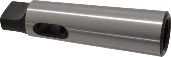 Jacobs - MT4 Inside Morse Taper, MT5 Outside Morse Taper, Standard Reducing Sleeve - Soft with Hardened Tang, 3/4" Projection, 169.93mm OAL - Exact Industrial Supply