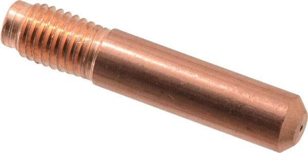 Miller Electric - MIG Standard Contact Tip Welder Nozzle/Tip/Insulator - 0.9mm to 0.025" Wire Outside Diam - Exact Industrial Supply