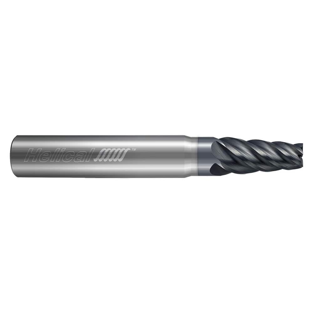 Tapered End Mills; Mill Diameter (Decimal Inch): 0.1250; Length of Cut (Inch): 5/8; Taper Angle Per Side: 5.00; End Mill Material: Solid Carbide; End Shape: Square; Flute Type: Spiral; Overall Length (Decimal Inch): 2.0000; Overall Length (Inch): 2; Cente