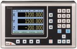 Fagor - 3 Axis, 32" X-Axis Travel, 14" Y-Axis Travel, 16" Z-Axis Travel, Milling DRO System - 0.0002", 0.0005", 0.001" Resolution, 10µm Accuracy, LCD Display - Exact Industrial Supply