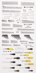 Blackhawk by Proto - 375 Piece 1/4, 3/8 & 1/2" Drive Master Tool Set - Tools Only - Exact Industrial Supply