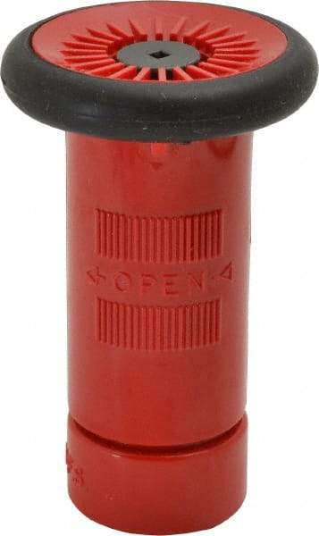 Made in USA - 3/4" Hose Diam GHT Constant Flow Hose Nozzle - 8 Max GPM, Polyurethane, 100 psi - Exact Industrial Supply