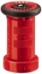 Made in USA - 2" Hose Diam NPSH Constant Flow Hose Nozzle - 150 Max GPM, Polyurethane, 100 psi - Exact Industrial Supply