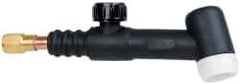 Value Collection - TIG Torch Body, Silicon Rubber with Gas Valve - Exact Industrial Supply