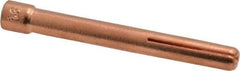 Value Collection - 1/16 Inch TIG Torch Collet - Suitable for 17, 18, 26, Industry Standard No. 10N23 - Exact Industrial Supply