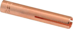 Value Collection - 1/8 Inch TIG Torch Collet - Suitable for 20, Industry Standard No. 13N24 - Exact Industrial Supply