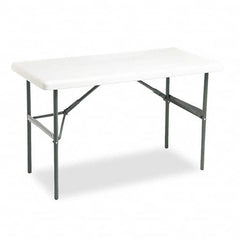 ICEBERG - Folding Tables Type: Folding Tables Width (Inch): 48 - Exact Industrial Supply