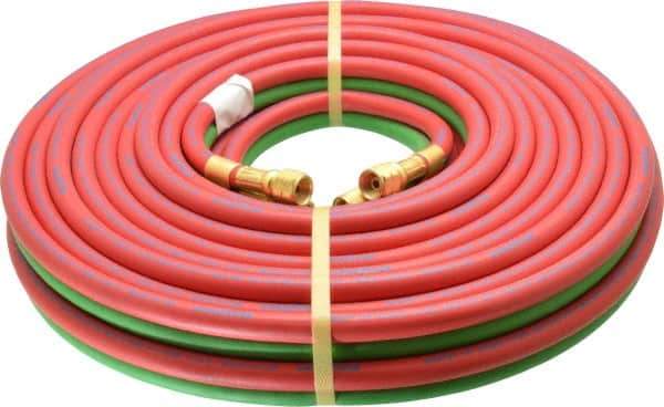 Continental ContiTech - 1/4" Inside, Grade T Welding Hose - 50' Long - Exact Industrial Supply