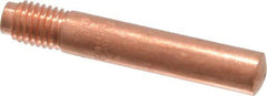 Value Collection - MIG Contact Tip Welder Nozzle/Tip/Insulator - 0.03" Wire Outside Diam - Exact Industrial Supply