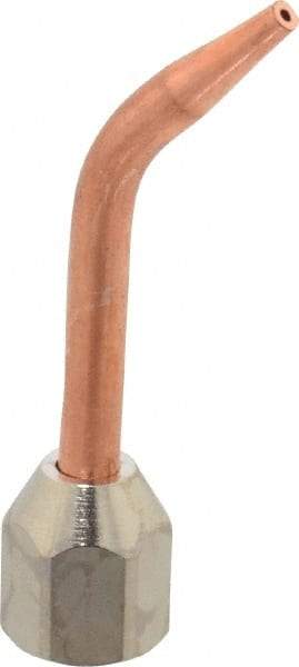 Miller-Smith - Curved Torch Tip - Tip Number 5, Propane, For Use with Smith Equipment - Exact Industrial Supply