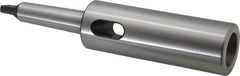Jacobs - MT4 Inside Morse Taper, MT3 Outside Morse Taper, Extension Morse Taper to Morse Taper - 240.03mm OAL, Alloy Steel, Hardened & Ground Throughout - Exact Industrial Supply