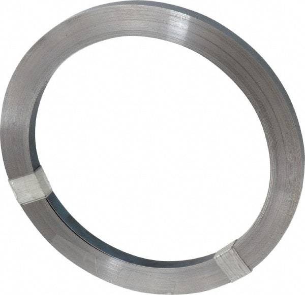 Value Collection - 1 Piece, 100 Ft. Long x 1/2 Inch Wide x 0.015 Inch Thick, Roll Shim Stock - Spring Steel - Exact Industrial Supply