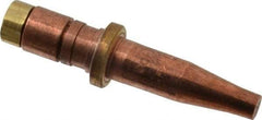 Miller-Smith - 3/16 to 1/4 Inch 1 Piece SC Series Heavy Duty Cutting Torch Tip - Tip Number 00, Oxygen Acetylene, For Use with Smith Equipment - Exact Industrial Supply