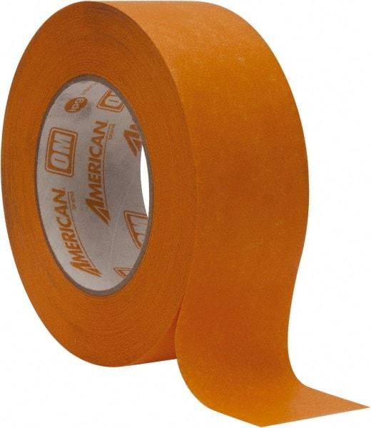 Intertape - 2" Wide x 60 Yd Long Orange Paper Masking Tape - Series Orange Mask, 7.3 mil Thick, 23 In/Lb Tensile Strength - Exact Industrial Supply