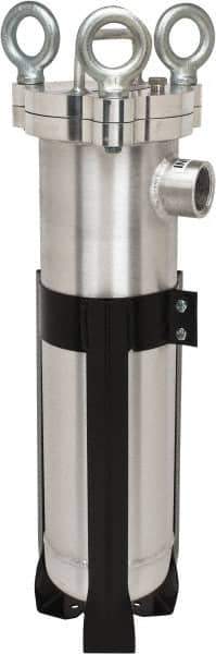 Pentair - 1-1/4 Inch, Aluminum, Bag Filter Housing - FNPT End Connection, 40 GPM Max Flow - Exact Industrial Supply