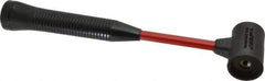 Proto - 1 Lb Head 1-1/2" Face Soft Face Hammer without Faces - 12-1/2" OAL, Fiberglass Handle - Exact Industrial Supply