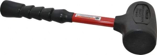 Proto - 48 oz Head 2-7/16" Face Diam Urethane Dead Blow Hammer - 14" OAL, Fiberglass Handle - Exact Industrial Supply