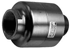 Duff-Norton - 1 NPT Right Hand Rotor Thread, 134" Body Length, Dual Ball Bearing, High Pressure, Rotary Union - 100 Max RPM, 7,350 Max psi - Exact Industrial Supply