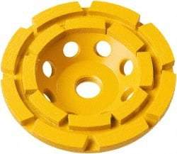 DeWALT - 7" Diam x 1-1/2" Thick, Surface Grinding Wheel - Diamond, Medium Grade, 8,700 Max RPM - Exact Industrial Supply